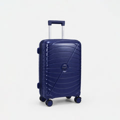 eDiscount — Summit Hard Shell Suitcase Set Spinner Luggage — Royal