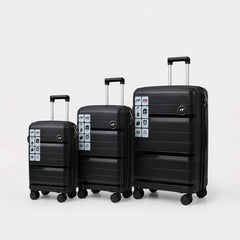 eDiscount — IT Luggage Hardside Luggage Suitcase Spinner — Black