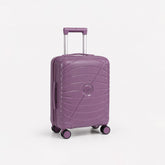 eDiscount — Summit Hard Shell Suitcase Set Spinner Luggage — Purple