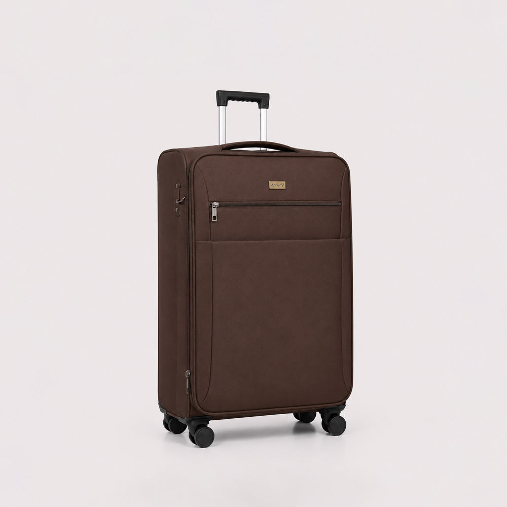 eDiscount — Antler Softside Luggage Suitcase Spinner — Brown