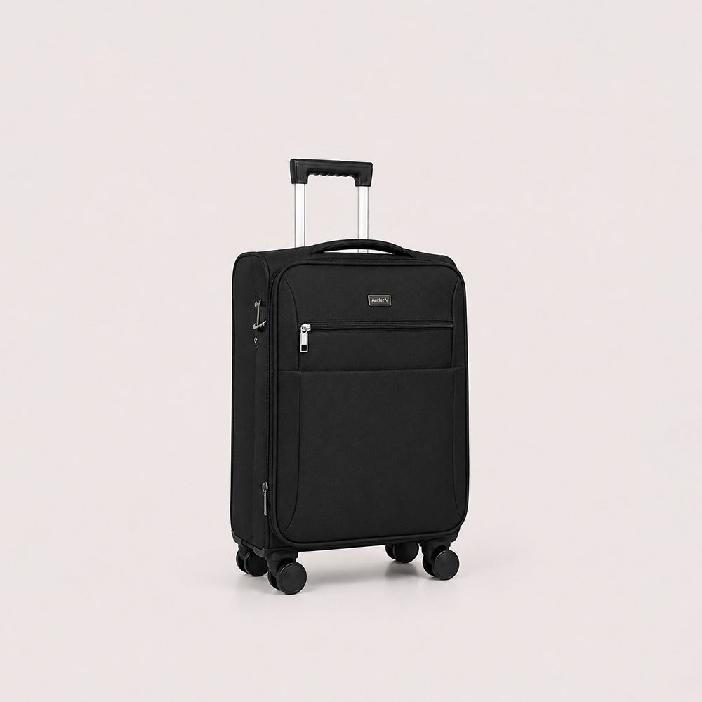 eDiscount — Antler Softside Luggage Suitcase Spinner — Black