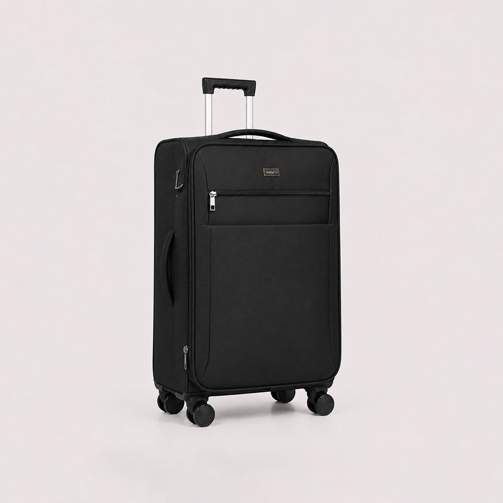 eDiscount — Antler Softside Luggage Suitcase Spinner — Black