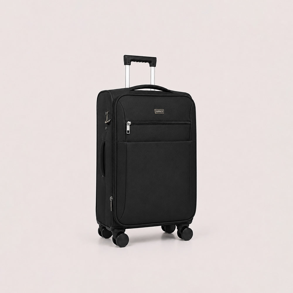 eDiscount — Antler Softside Luggage Suitcase Spinner — Black