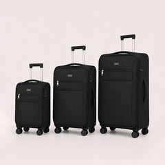 eDiscount — Antler Softside Luggage Suitcase Spinner — Black