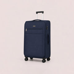 eDiscount — Antler Softside Luggage Suitcase Spinner — Navy Blue