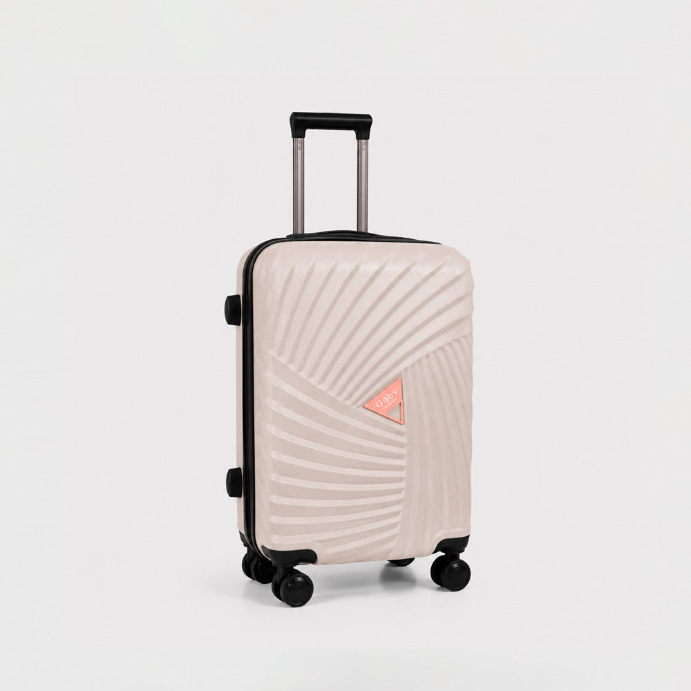 eDiscount Goby London Hardside Luggage Suitcase — Rose Gold