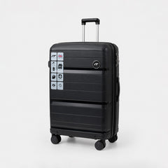 eDiscount — IT Luggage Hardside Luggage Suitcase Spinner — Black