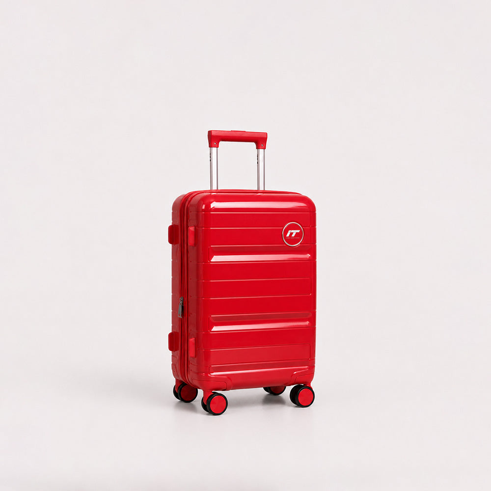eDiscount — IT Luggage Hardside Luggage Suitcase Spinner — Red