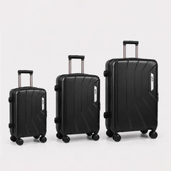 eDiscount — VIP Premium Hardside Luggage Spinner — Black