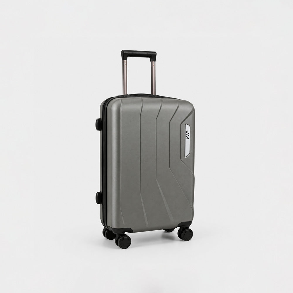eDiscount — VIP Premium Hardside Luggage Spinner — Grey