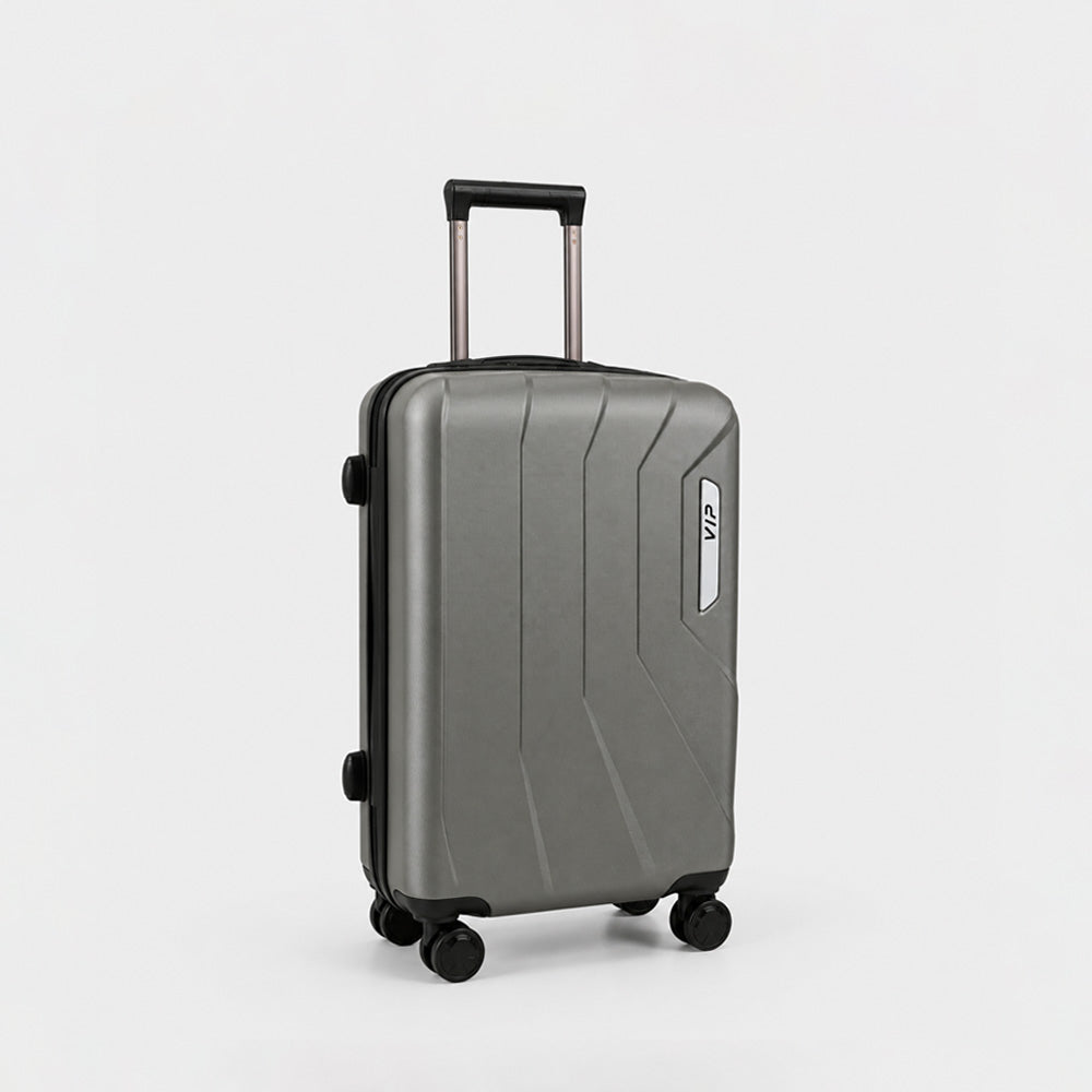 eDiscount — VIP Premium Hardside Luggage Spinner — Grey