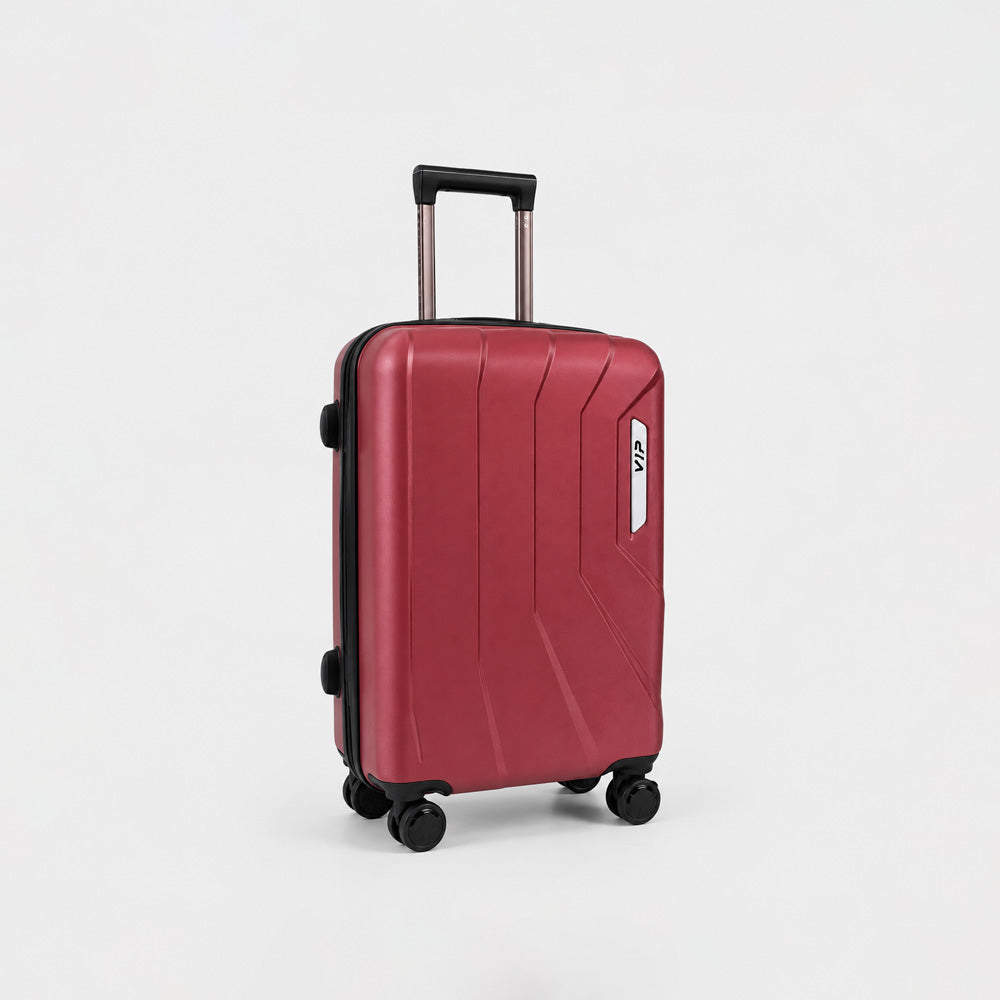 eDiscount — VIP Premium Hardside Luggage Spinner — Wine Red