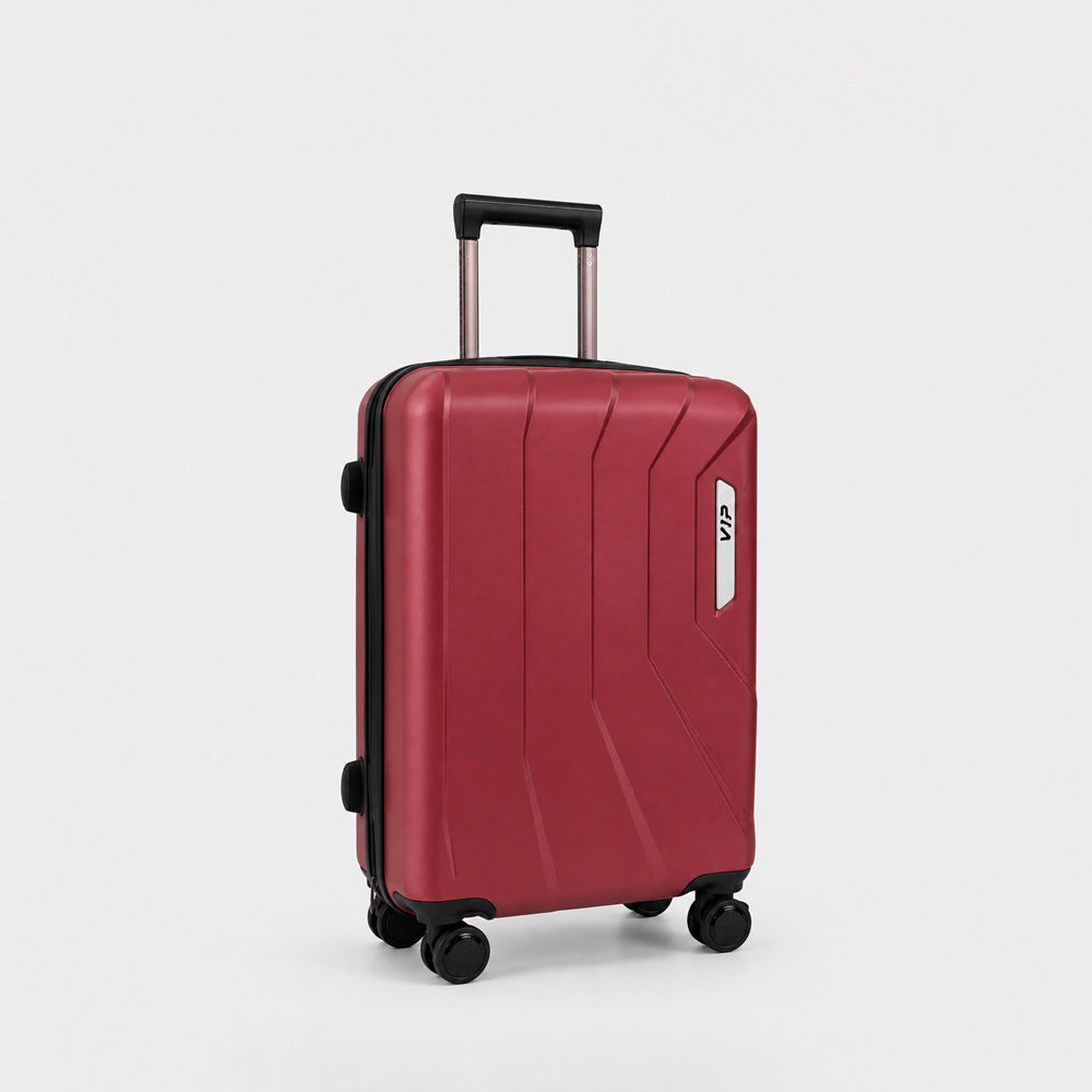 eDiscount — VIP Premium Hardside Luggage Spinner — Wine Red