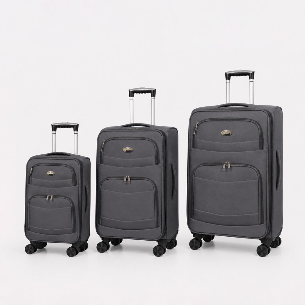 eDiscount Wenger Lightweight Softside  Suitcase — Grey