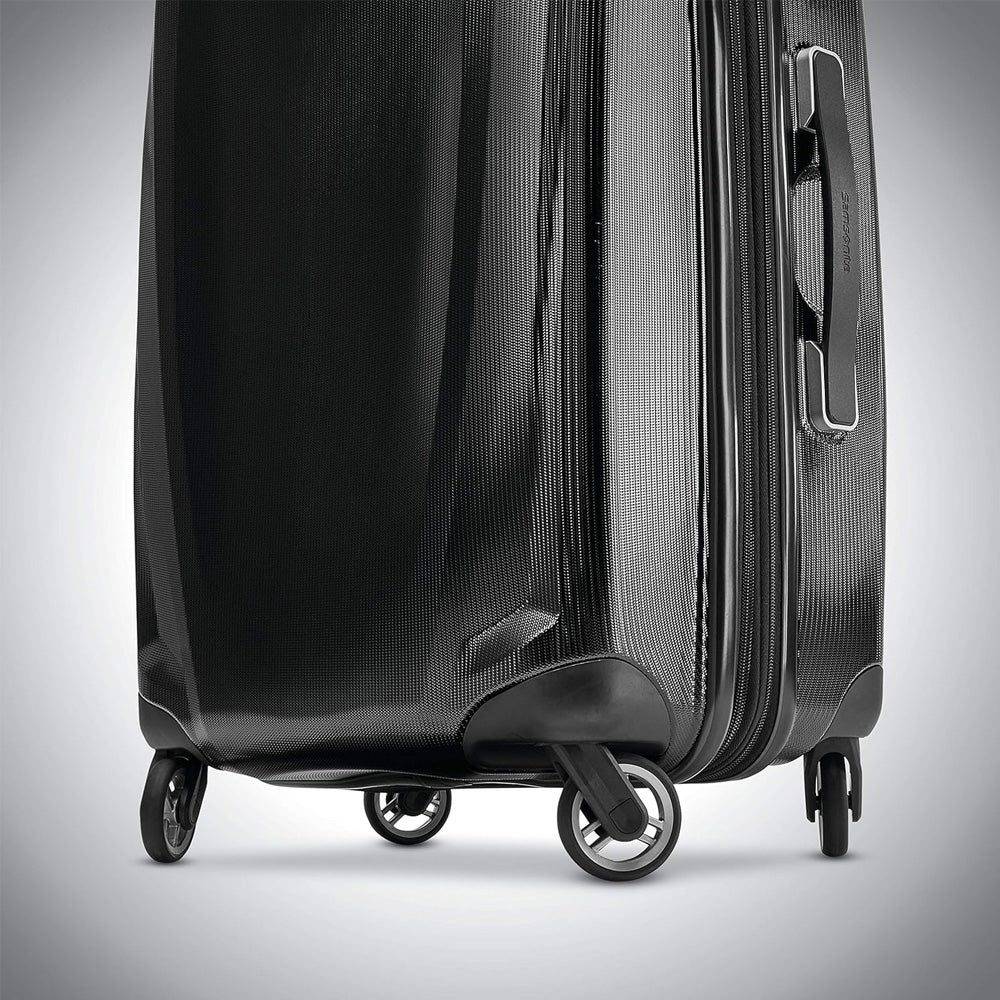 eDiscount — Samsonite Winfield Hardside Luggage with Spinner Wheels, Black